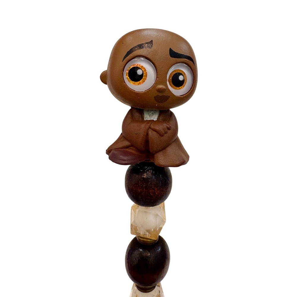 Disney Doorables Star Wars Mace Windu Beaded Pen Rose Gold Jedi Collectible